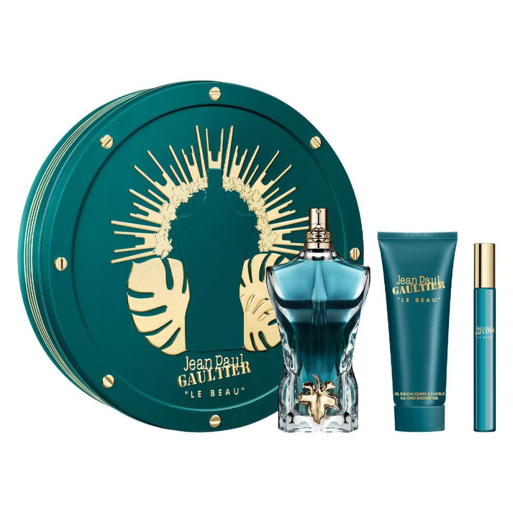 Kit Coffret Le Beau Jean Paul Gaultier EDT Masculino - lady