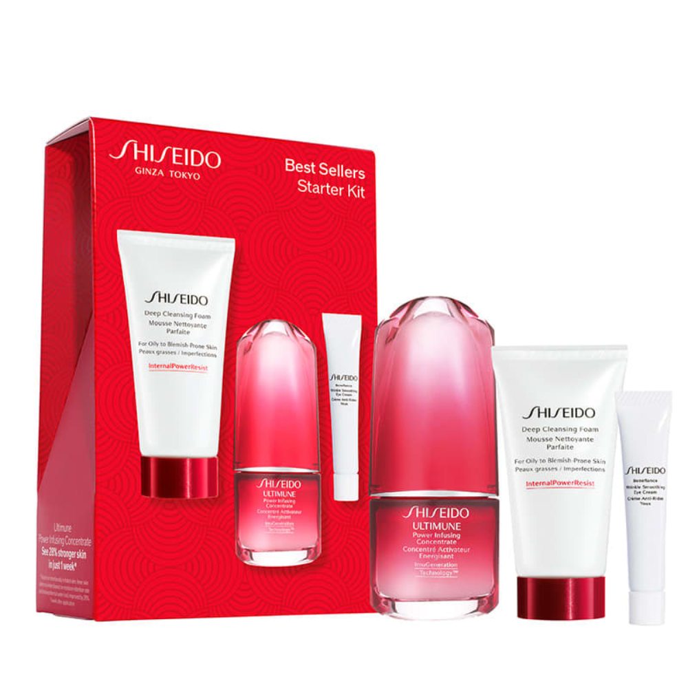 Kit Coffret Best Sellers Starter Shiseido lady