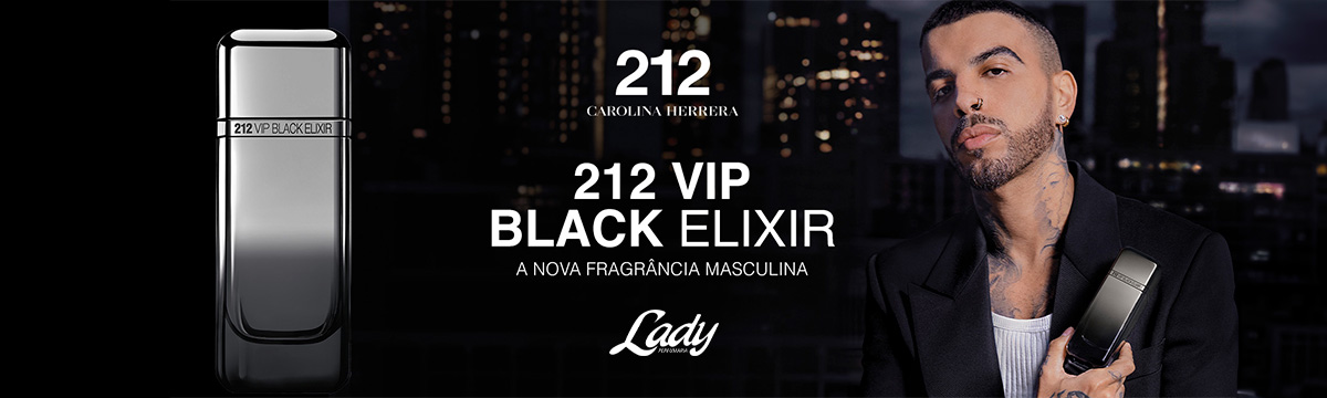 212 Vip Black Elixir - Carolina Herrera