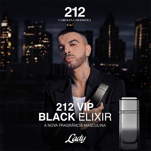 212 Vip Black Elixir - Carolina Herrera